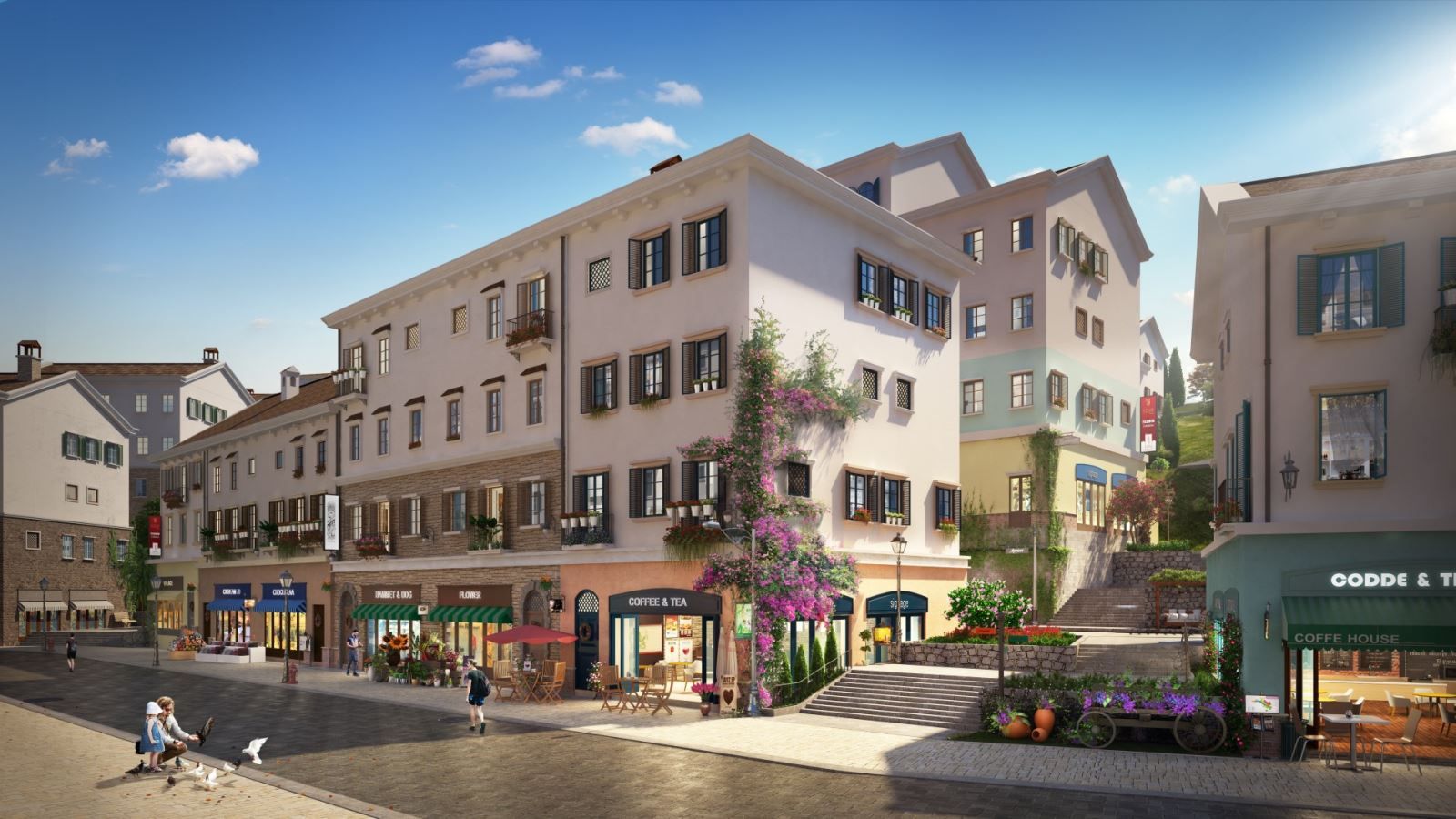 [HOT] Bán shophouse căn góc Đông Nam 2 mặt thoáng vị trí đẹp kinh doanh Sun Group Cát Bà x 4 tầng